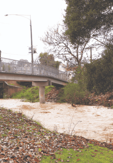 Flood gauges in the shire Flood gauges in the shire