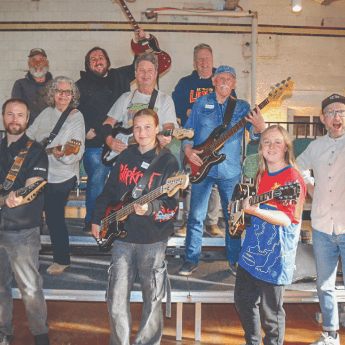 Connecting guitarists through High Voltage Connecting guitarists through High Voltage