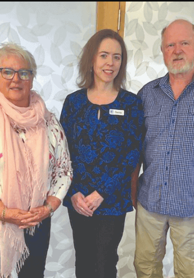 Friends of Kellock Inc give Kellock Lodge a living gift Friends of Kellock Inc give Kellock Lodge a living gift