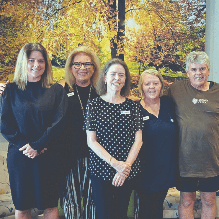 Kellock Lodge takes fire in their stride