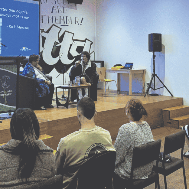 Kirk launches book on life with autism