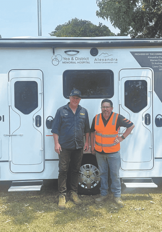 Murrindindi Mobile Health Van lauched and deployed