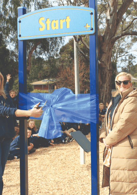 New ninja course for Sacred Heart Primary School