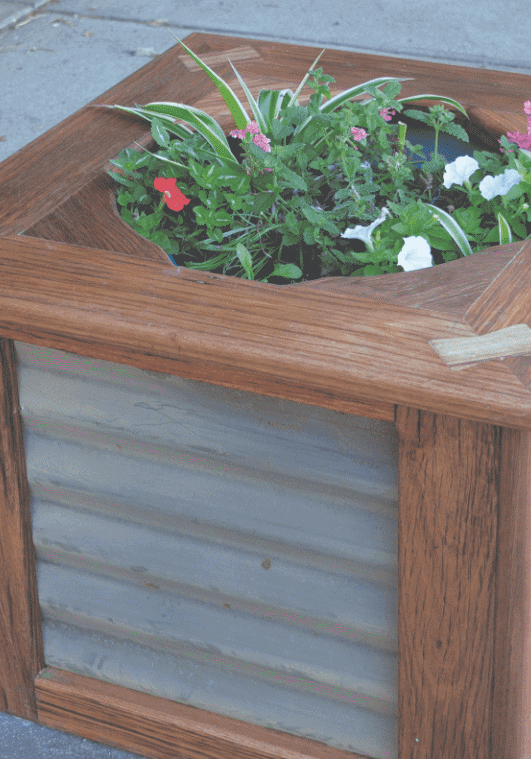 Planter box project completed