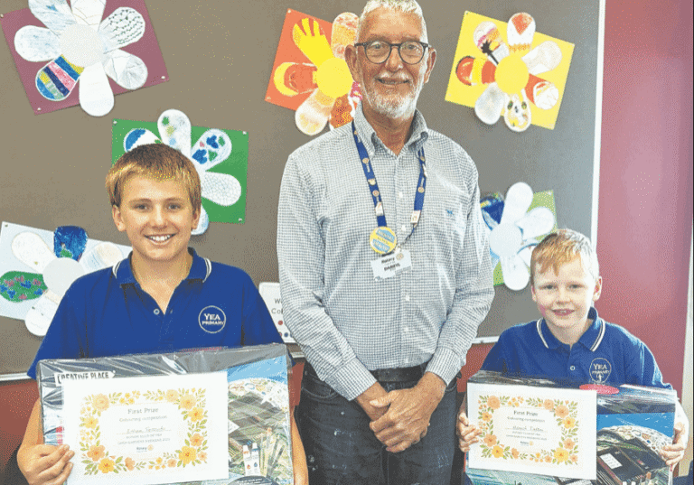 Rotary Open Garden Colouring Competition