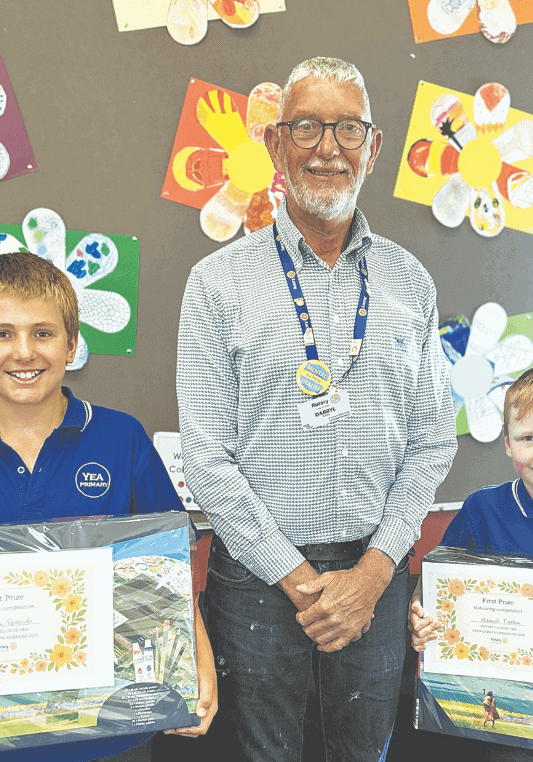 Rotary Open Garden Colouring Competition