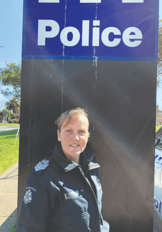 Senior Sergeant Noella Bannon. Senior Sergeant Noella Bannon.