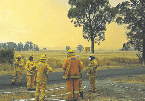 Terip Terip Fire Brigade endured burnovers in fire fight