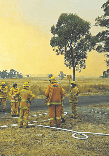 Terip Terip Fire Brigade endured burnovers in fire fight