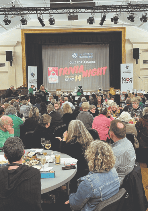 Foundation Murrindindi Trivia Night in support of food share program Foundation Murrindindi Trivia Night in support of food share program