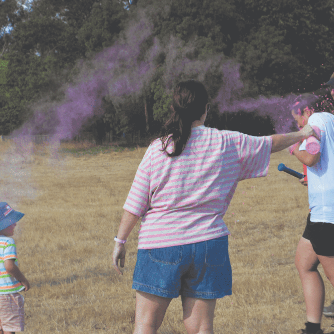 Over 300 people attend Yarck Colour Run