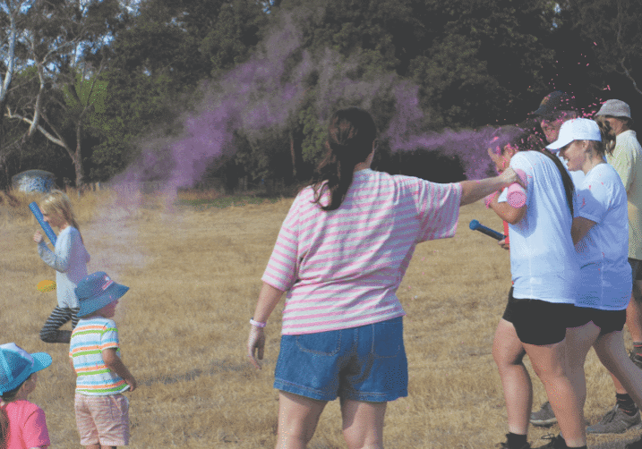 Over 300 people attend Yarck Colour Run