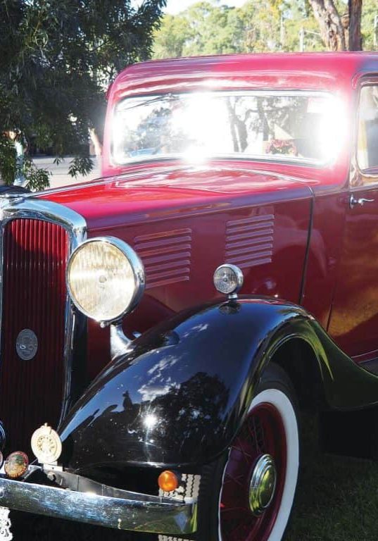 A Standard Coventry two door from 1935. A Standard Coventry two door from 1935.