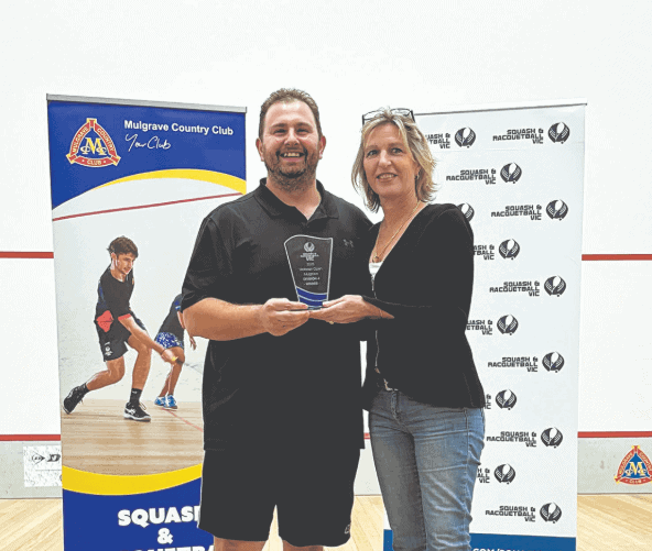 Daniel Kriss crowned Victorian Squash Champion