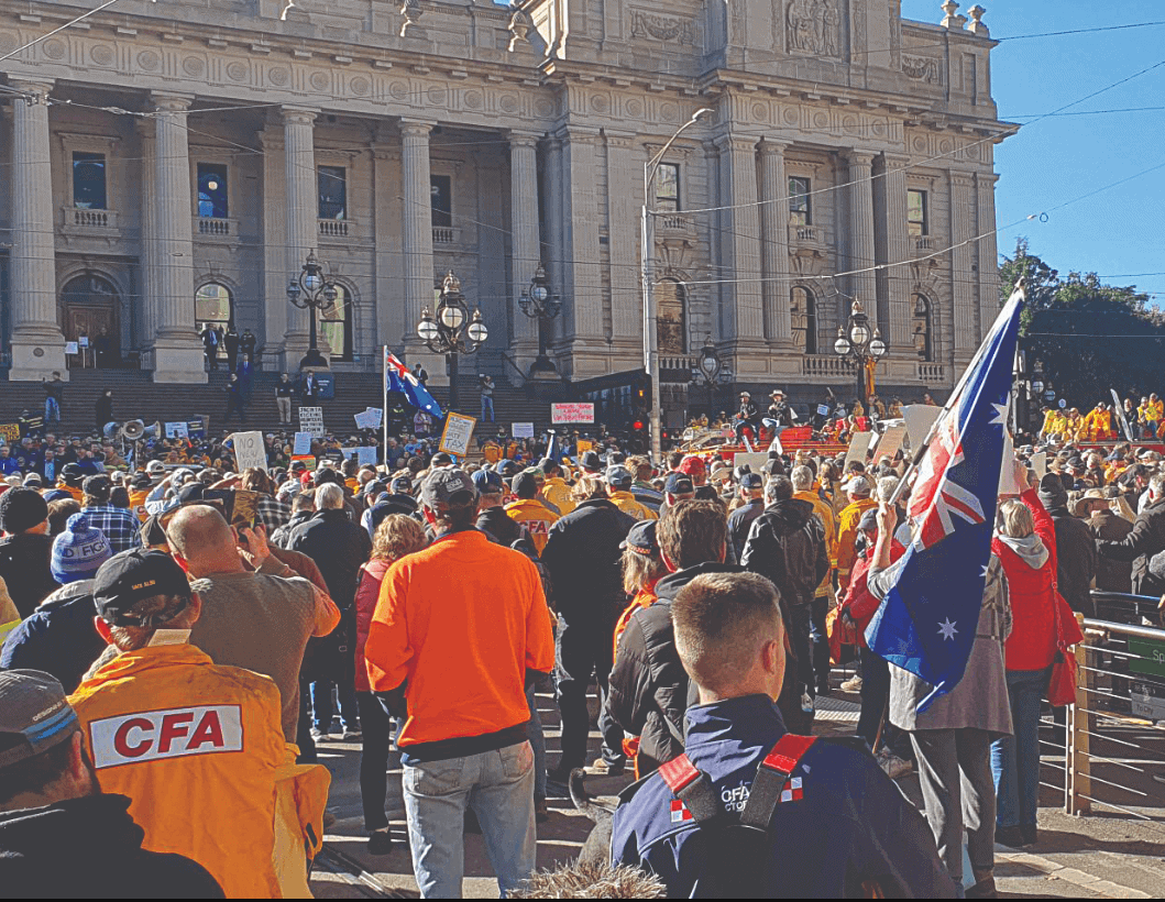 Fight over unfair tax taken to Spring Street