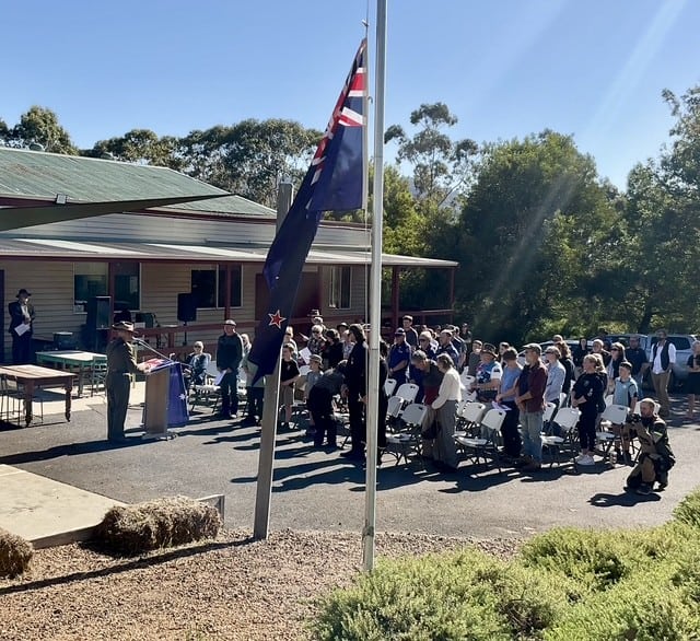 Anzac Day in Flowerdale