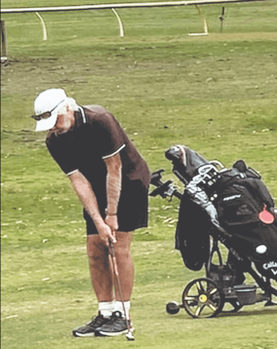 Clear weather but minimal numbers at Alexandra Golf Club