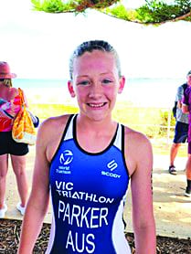 Year Six student, Koa represented Victoria at Aquathlon