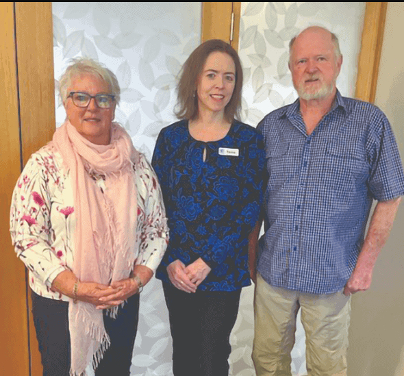 Friends of Kellock Inc give Kellock Lodge a living gift