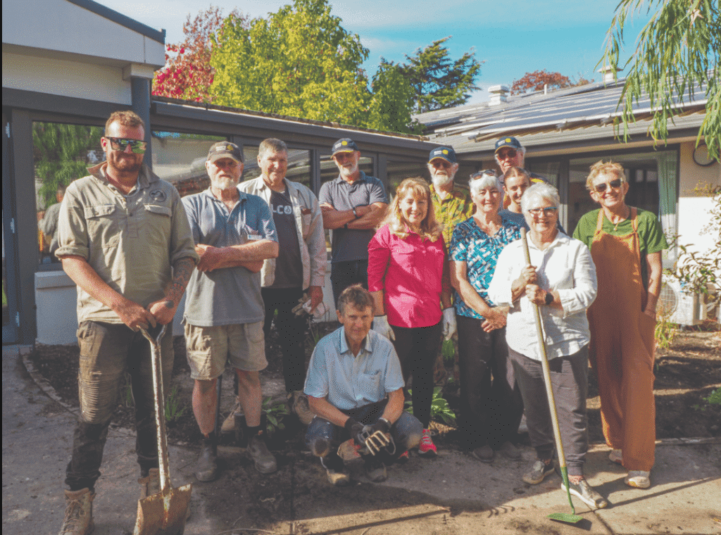 Sensory Garden in the works at Kellock Lodge