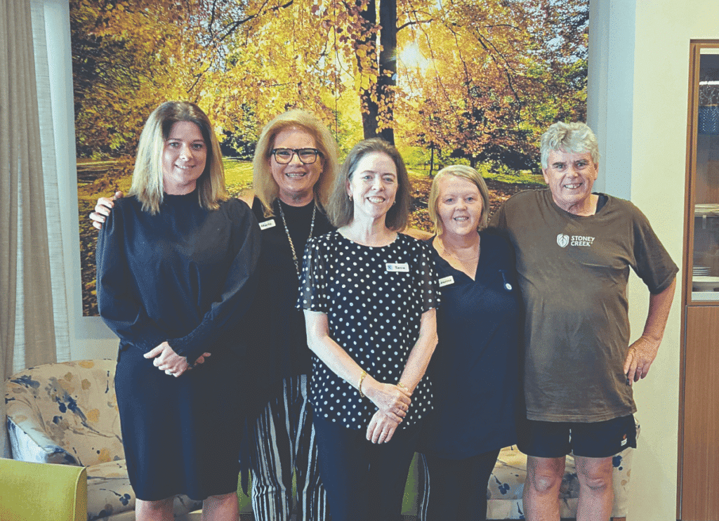 Kellock Lodge takes fire in their stride