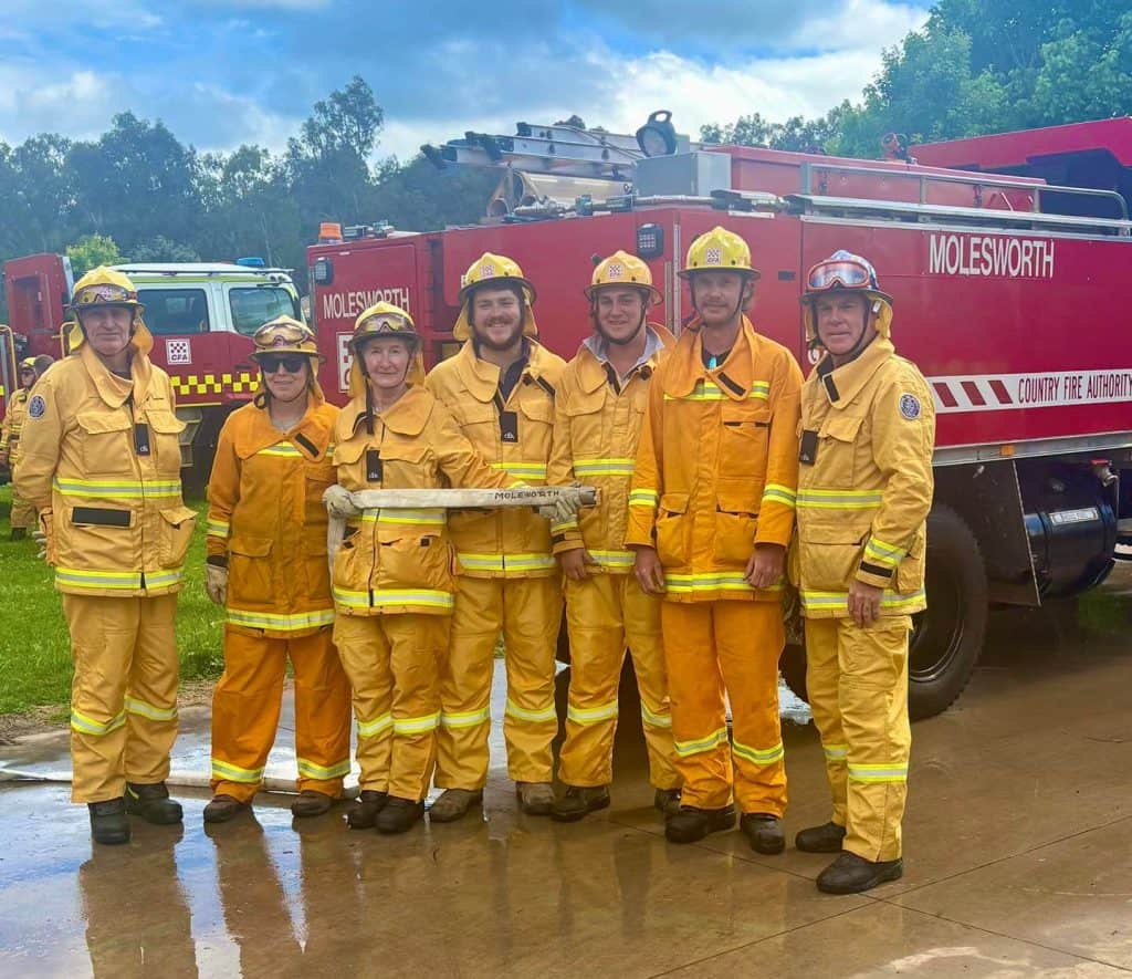 New recruits bolster January response at Molesworth CFA