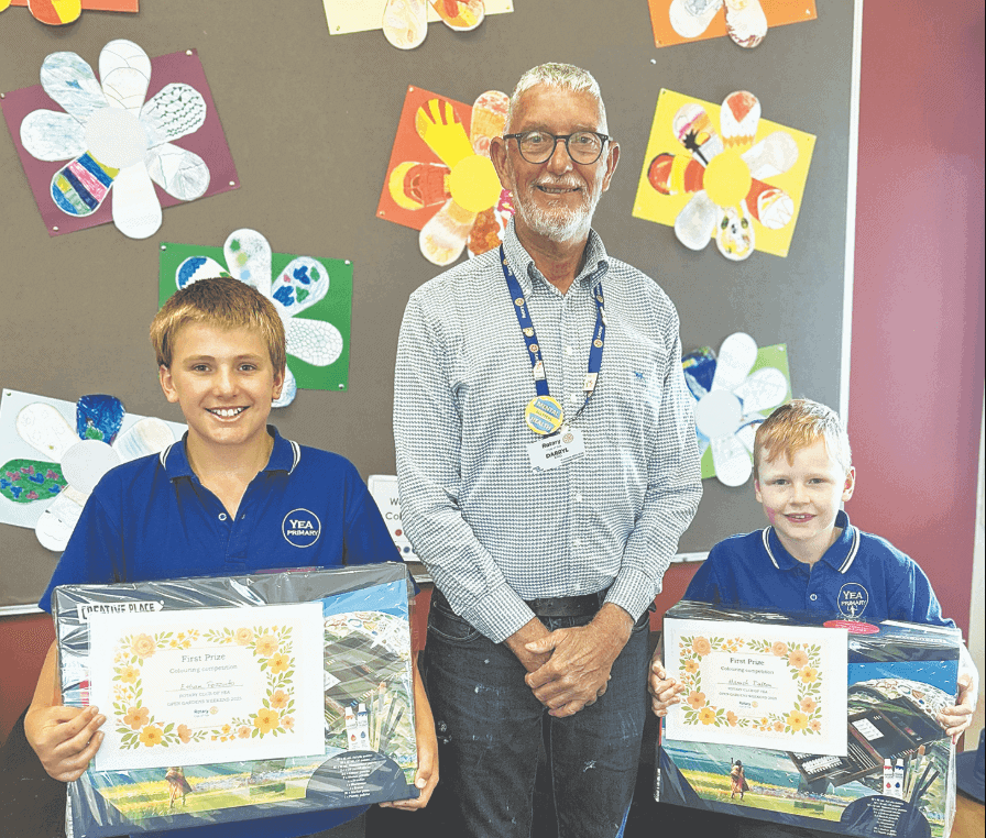Rotary Open Garden Colouring Competition