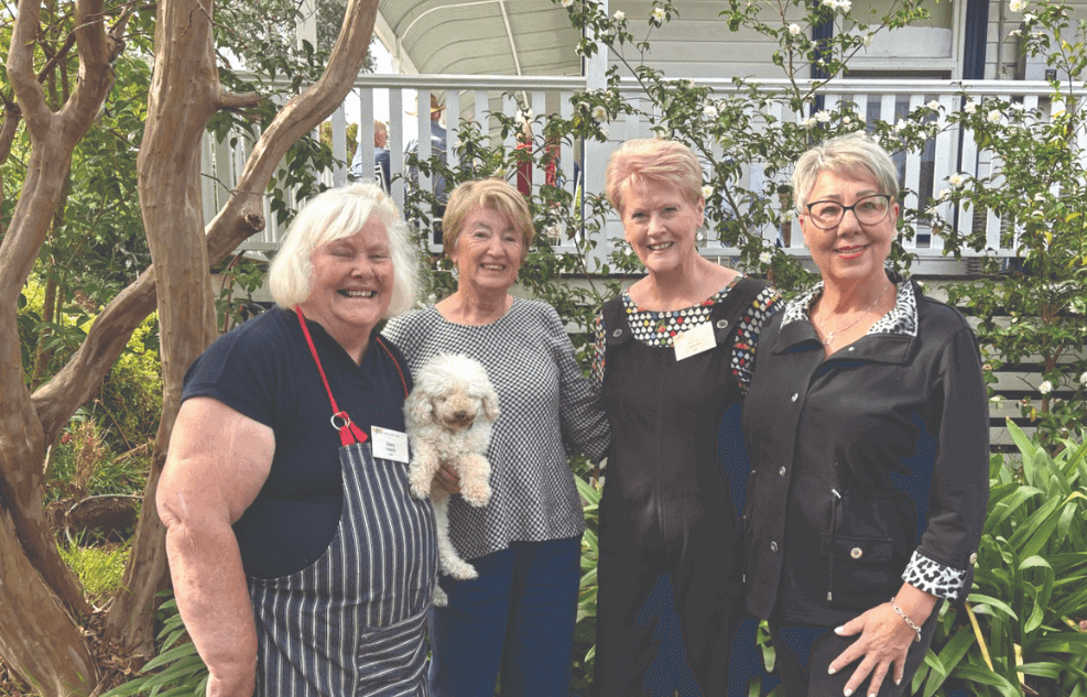 Combined forces to make the biggest morning tea